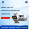 Planetary Friction-Type Stepless Speed Variator